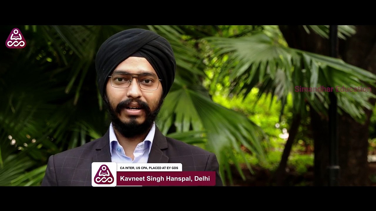 CPA Top Scorer | Kavneet Singh Placed at EY | BEC 99, REG 97, FAR 96, AUD 93 | Simandhar Education