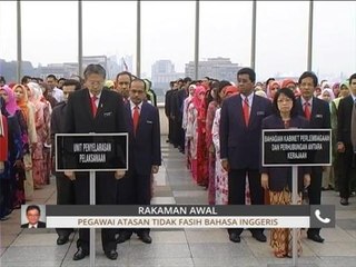 Pegawai atasan tidak fasih Bahasa Inggeris - Razali Ismail
