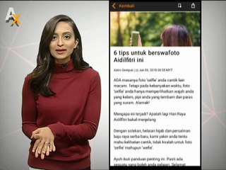 Sanggup campak anak elak ditangkap & 6 tips untuk berswafoto Aidilfitri ini
