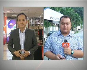 Perkembangan di luar kediaman bekas Perdana  Menteri