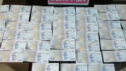 Son dakika: Sahte banknotlarla yakalanan zanlı gözaltına alındı