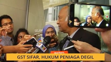 GST sifar, hukum peniaga degil