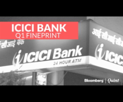 ICICI Bank Q1 Profit Falls 25%
