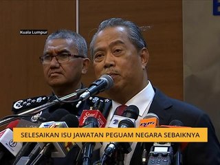 Selesaikan isu jawatan Peguam Negara sebaiknya