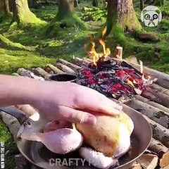 Culinary Ayam Bakar ala di Hutan