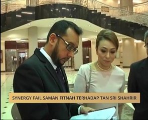 Synergy fail saman fitnah terhadap Tan Sri Shahrir