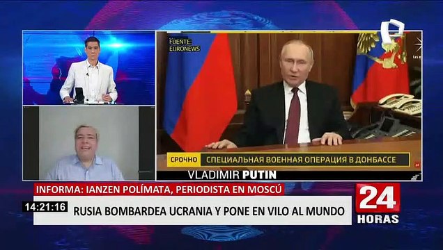 Conflicto Rusia – Ucrania: Periodista informa la situación en Moscú