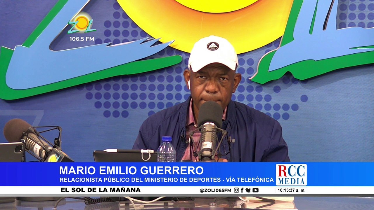 Mario Emilio Guerrero explica situación del entrenador de Marileidy Paulino