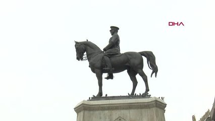 Ankara'da yaşayan Ukraynalılardan 'Rusya' protestosu