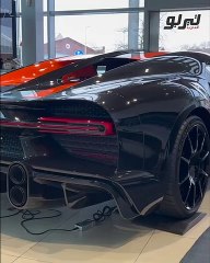 طلاء كربوني باهظ الثمن لسيارة بوجاتي الجديدة