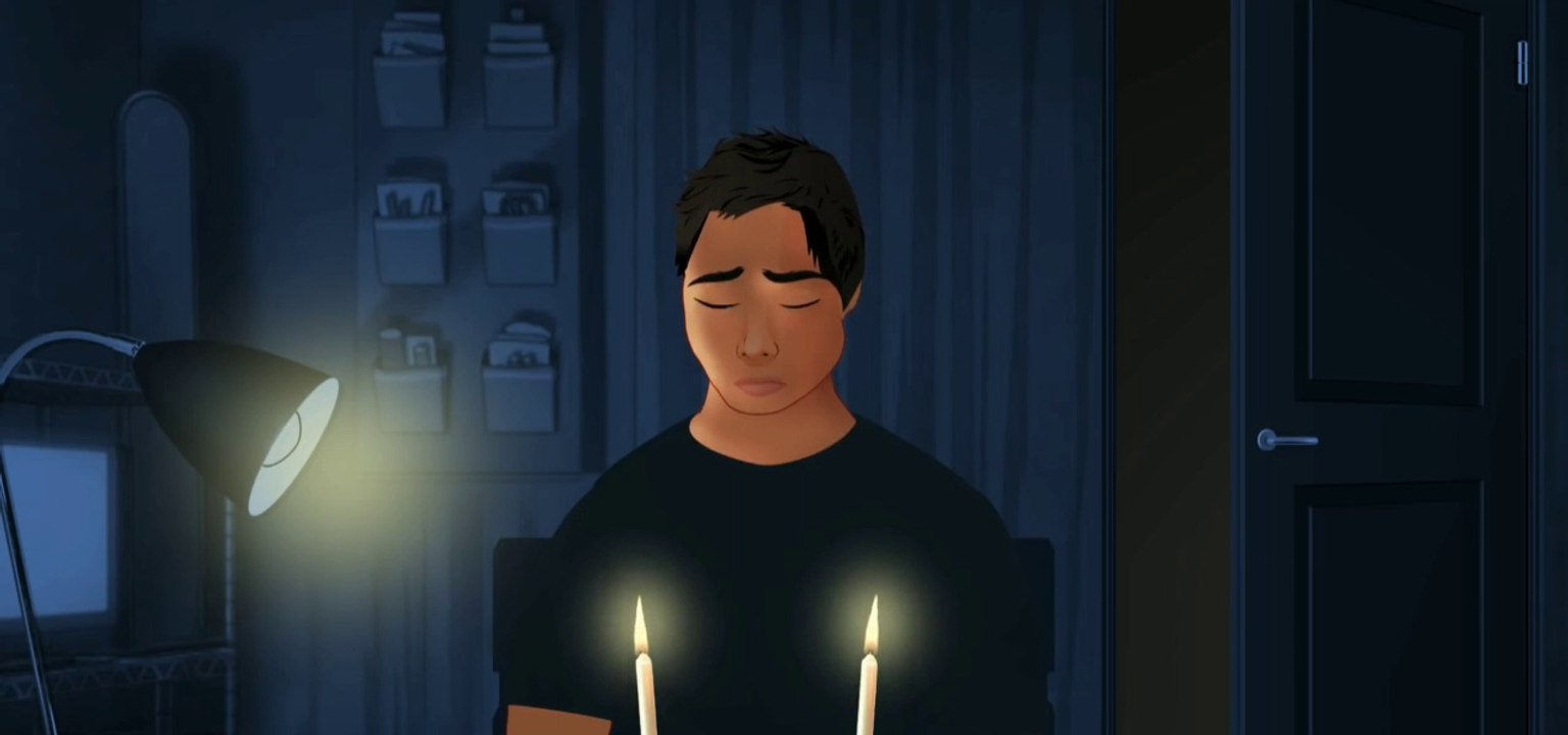 FLICKER  Short Animated Horror Movie (English)