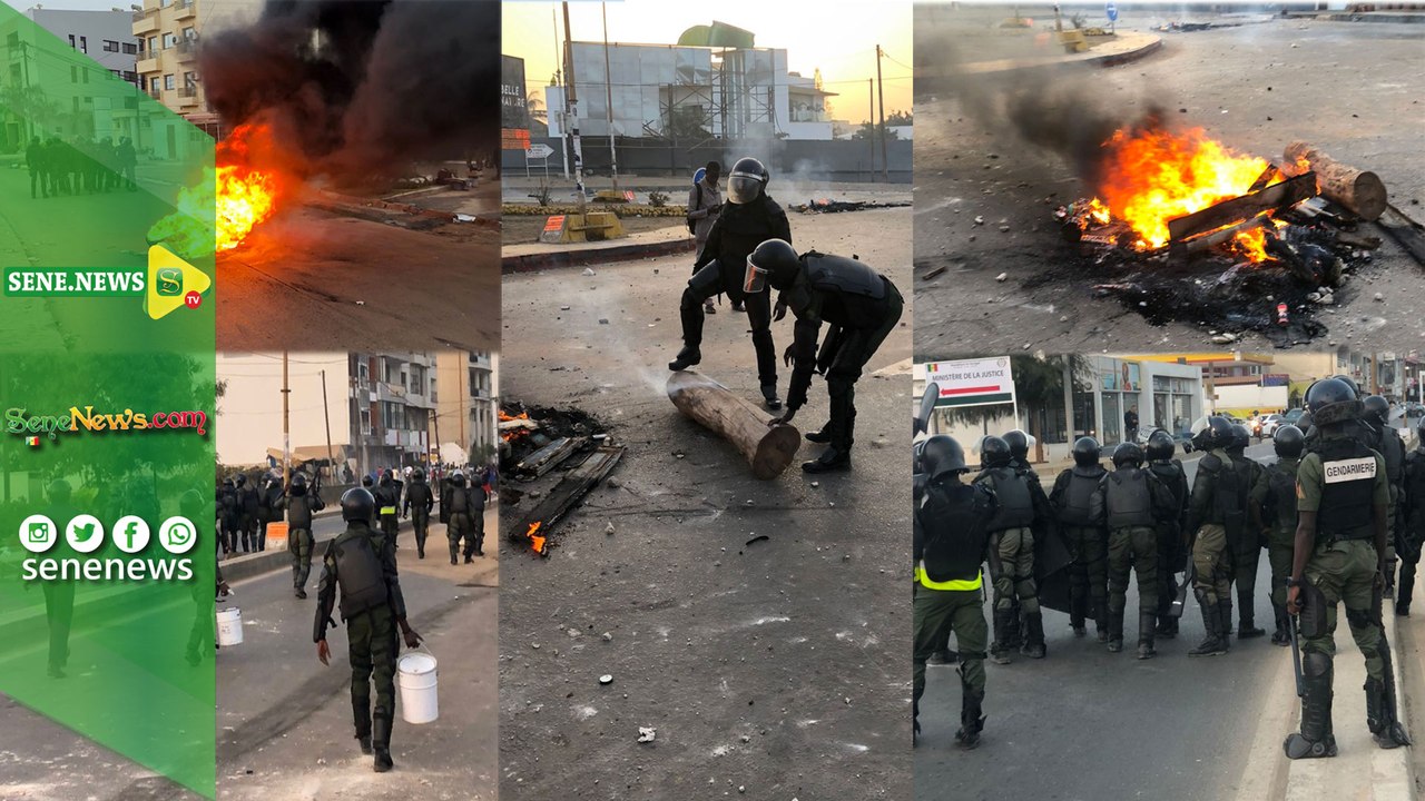 Terrains offerts aux Lions:Plusieurs blessés notés dans des affrontements entre Lebous  et gendarmes