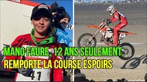 Enduropale: Mano Faure, 12 ans seulement, remporte la course espoirs