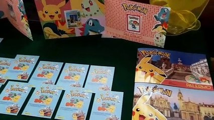 Poste Italiane, nuova cartella filatelica Pokemon Palermo