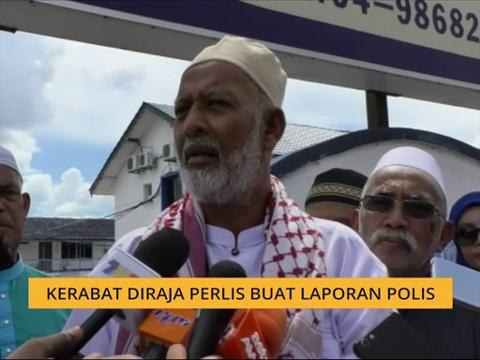 Kerabat Diraja Perlis buat laporan polis