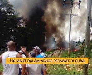 100 maut dalam nahas pesawat di Cuba