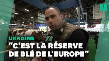 Video herunterladen: Au Salon de l'agriculture, on redoute déjà les effets de la guerre en Ukraine