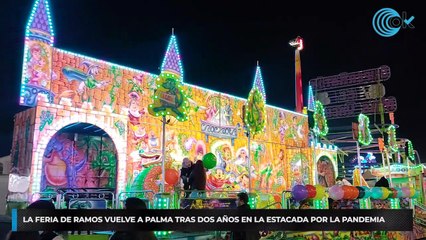 La Feria de Ramos vuelve a Palma tras dos años en la estacada por la pandemia