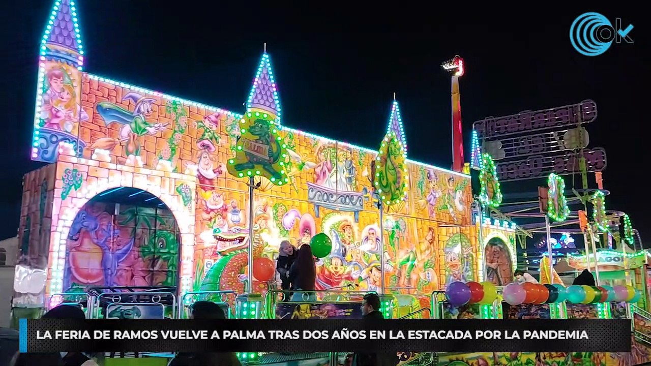 La Feria de Ramos vuelve a Palma tras dos años en la estacada por la pandemia