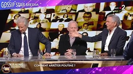 Dominique de Villepin quitte précipitamment le plateau de France 2 après un vif échange avec BHL