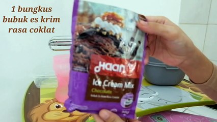 BIKIN ES KRIM | MAKE ICE CREAM CHOCOLATE