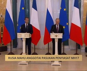 Rusia mahu anggotai pasukan penyiasat MH17