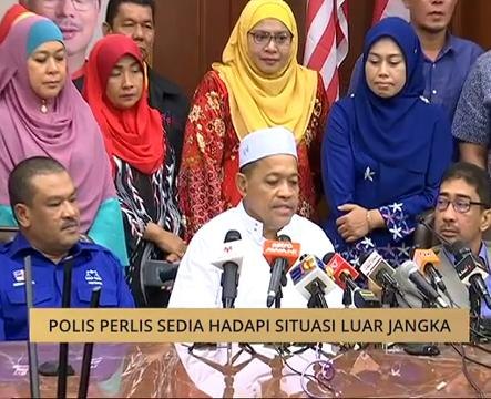Polis Perlis sedia hadapi situasi luar jangka