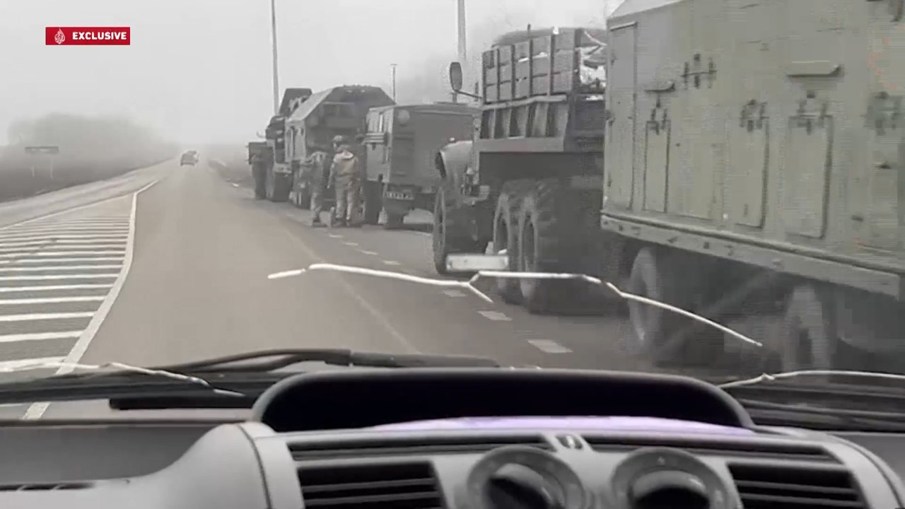 مراسل الجزيرة يرصد التعزيزات العسكرية للقوات الأوكرانية