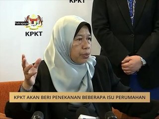 KPKT akan beri penekanan beberapa isu perumahan