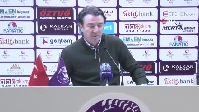 Şenol Fidan: Maçı, son vuruşu iyi yapan takım kazandı diye düşünüyorum