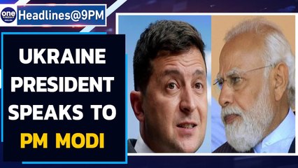 Download Video: Ukraine President Zelenskiy talks to PM Modi as Russia praises India's stand at UN | Oneindia News