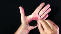 Drawing a Hole in the Hand - 3D Trick Art on Hand