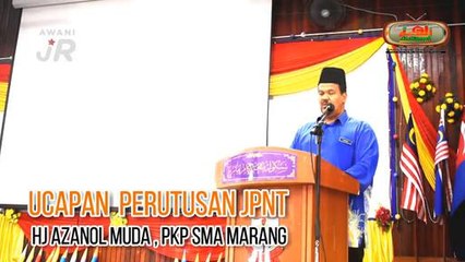 #AWANIJr: Sambutan Hari Guru SMA Marang 2018