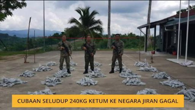 Cubaan seludup 240kg ketum ke negara jiran gagal