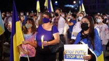 Protestos por paz na Ucrânia