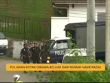 Puluhan kotak dibawa keluar dari rumah Najib Razak