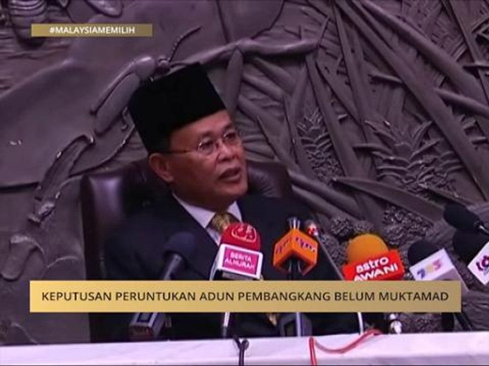 #MalaysiaMemilih: Keputusan peruntukan ADUN pembangkang belum muktamad