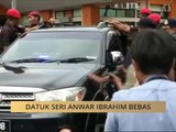 Perjalanan Datuk Seri Anwar Ibrahim ke Istana Negara