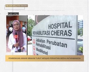 Pembebasan Anwar Ibrahim turut menjadi perhatian media antarabangsa