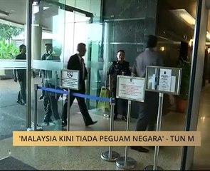 'Malaysia kini tiada Peguam Negara' -  Tun M