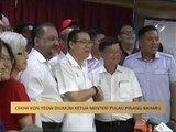 Chow Kon Yeow diumum Ketua Menteri Pulau Pinang baharu