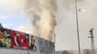 Sultangazi'de hurda deposunda yangın paniği
