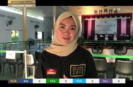 #MalaysiaMemilih: Pusat pengundian Sarawak ditutup