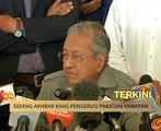 'Kerajaan baru sah mansuh cukai GST' - Tun Mahathir