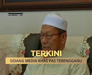 Sidang media khas Pesuruhjaya Pas Terengganu