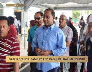 Datuk Seri Dr. Zambry Abd Kadir keluar mengundi