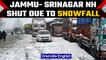 J&K: Jammu-Srinagar national highway closed due to landslides and fresh snowfall | Oneindia News