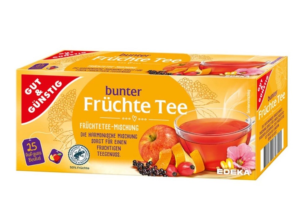 Pestizid-Rückstände! Diese Früchtetees fallen im Test durch