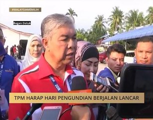 TPM keluar mengundi, harap hari pengundian berjalan lancar