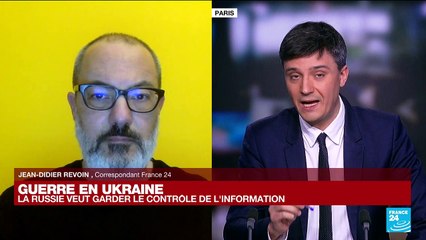 Le régulateur russe ordonne à des médias de supprimer le terme d'"invasion" de l'Ukraine